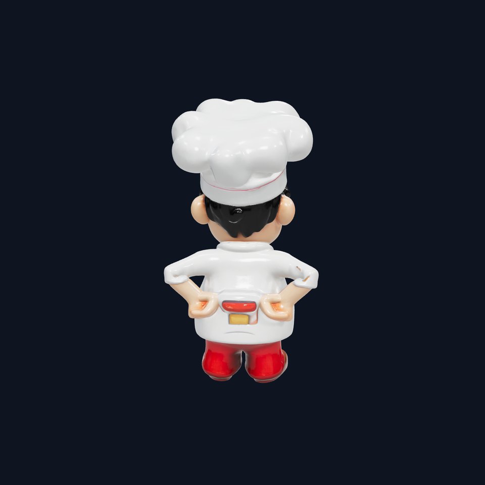 Cartoon Chef Character Model Pack